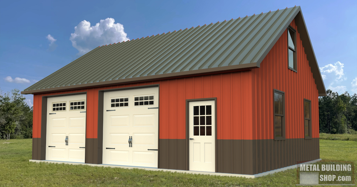 24x32 Pole Barn Garage 24x32 Pole Barn Garage